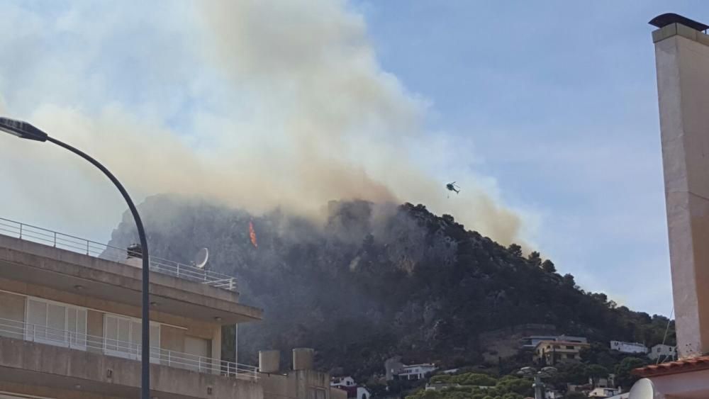 Incendi a l''Estartit