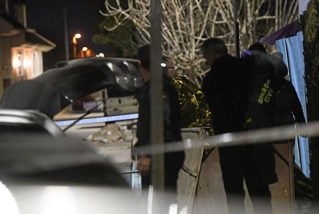 El crimen de Alquerías, en imágenes