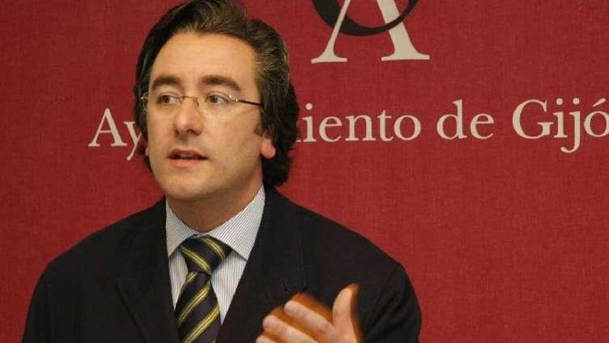 Pablo González, durante una rueda de prensa.