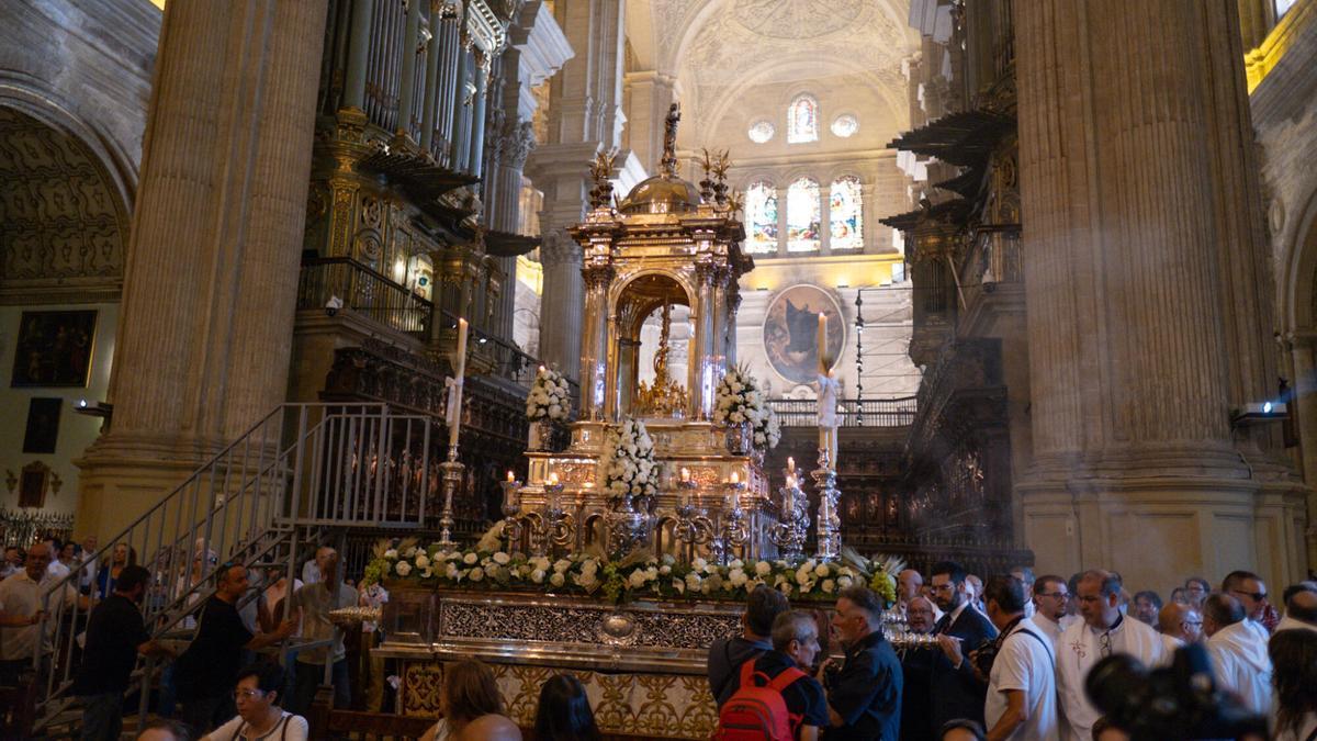 Procesión del Corpus Christi en Málaga 2025