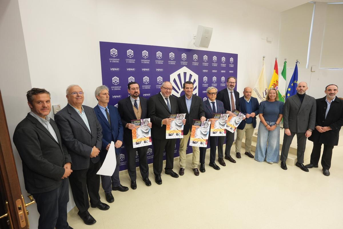 Representantes de las instituciones participantes en el Año Averroes en la presentación de las actividades.