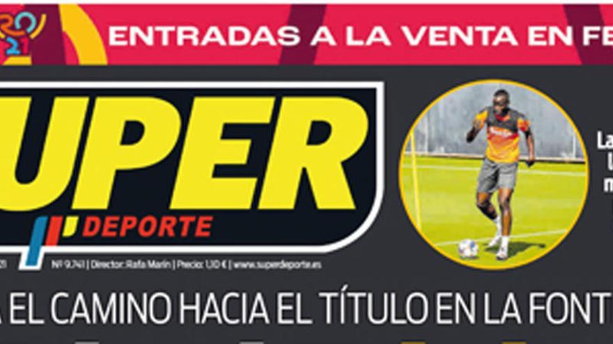 Esta es la portada de SUPER de este jueves 17