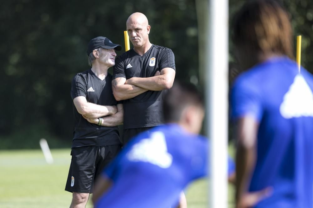 Entrenamiento del Oviedo