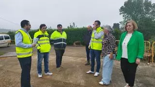 El saneamiento de La Campana y el Picu, en Pruvia (Llanera), listo para finales de verano