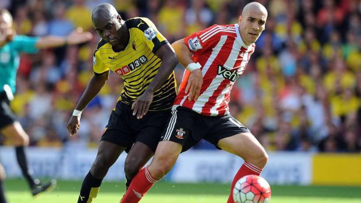 Oriol Romeu, en un partido del Southampton