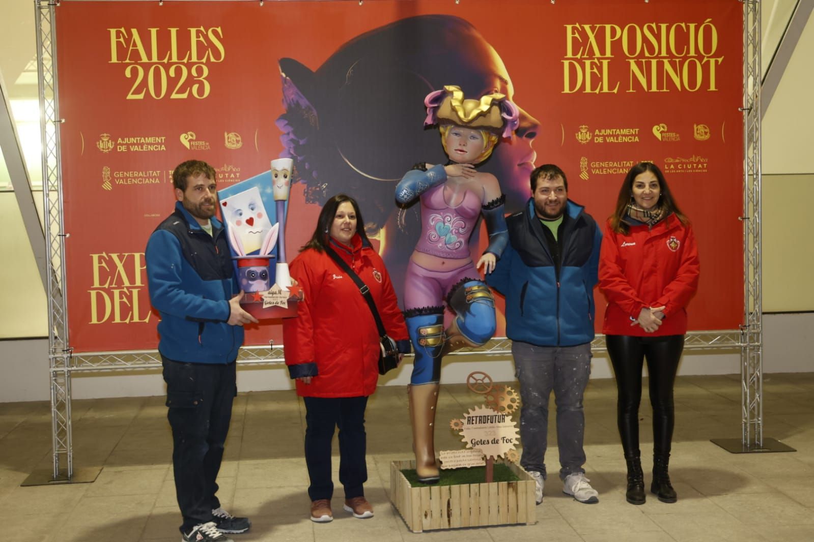 Fallas 2023 | Entrega de Ninots a la Exposición (sesión lunes por la tarde)