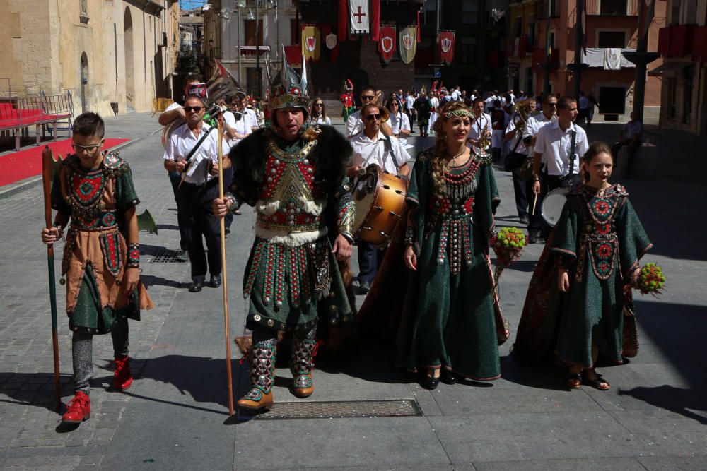 El municipio celebra el día de San Hipólito con los actos de la ofrenda, la presentación de armas y la procesión