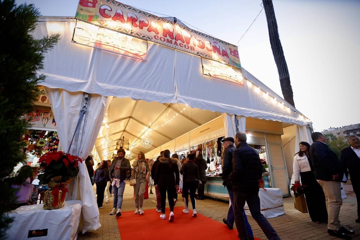 Inauguración de la Carpa Navideña de Comacor