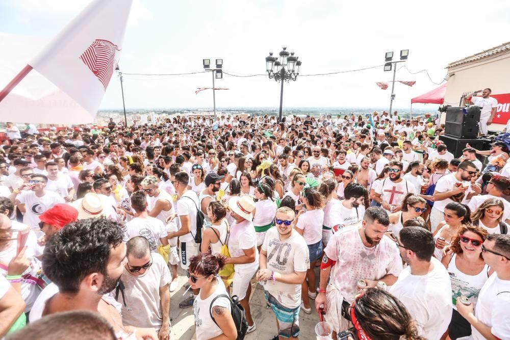 Chupinazo en las fiestas de Callosa de Segura