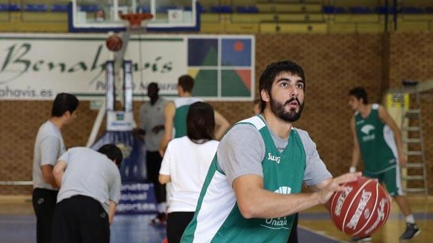 Plaza y Díez, en la presentación de la Liga ACB