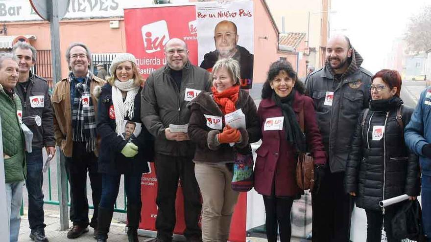 Los candidatos de IU al Congreso y Senado.