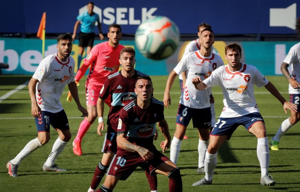 Las mejores imágenes del Osasuna - Celta. // Eduardo Sanz Nieto (LOF) | Villar López (EFE)