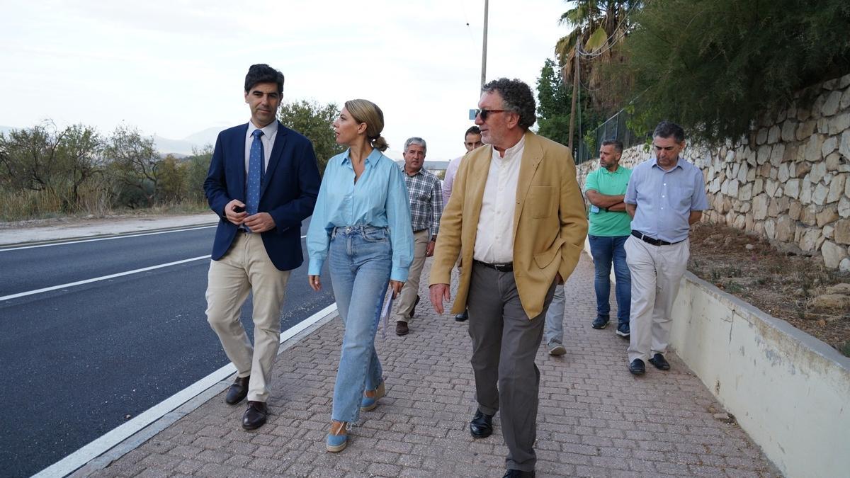 La Diputación ha ensanchado la vía de entrada a Coín por el puerto de Pescadores.