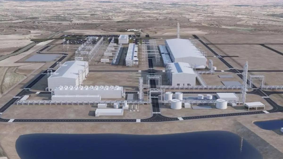 Recreación del proyecto Catalina, el más cuantioso-.