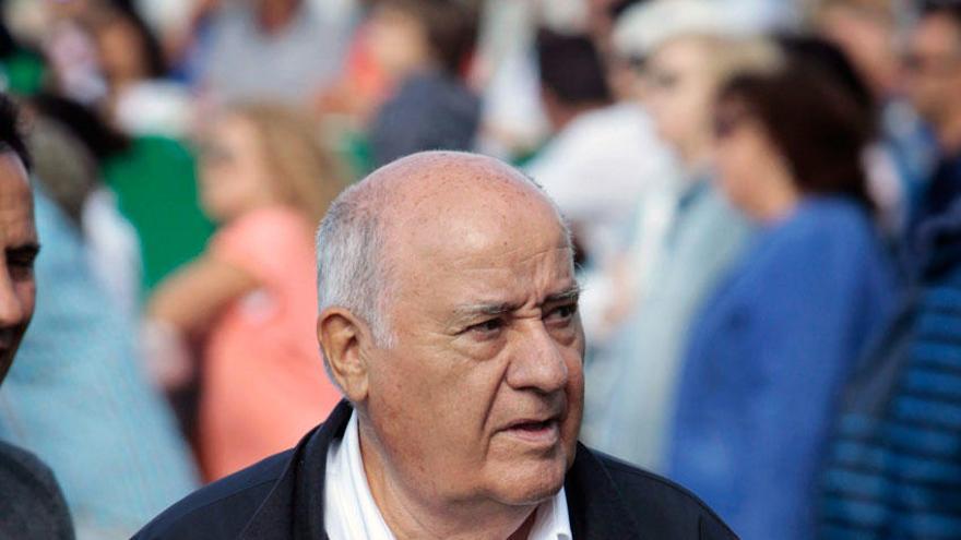 El empresario coruñés Amancio Ortega, fundador de Inditex.