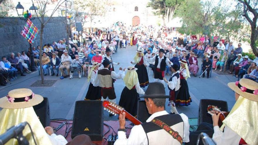La celebración del Día de Canarias en Alajeró, en 2016.