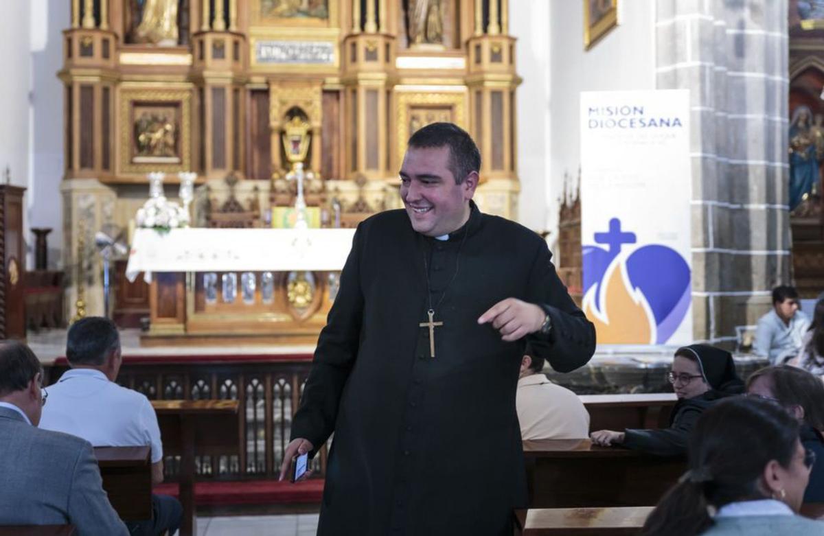 Jesús Enrique Aranda, director espiritual del Seminario Mayor.