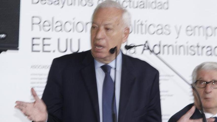 García Margallo, durante su intervención