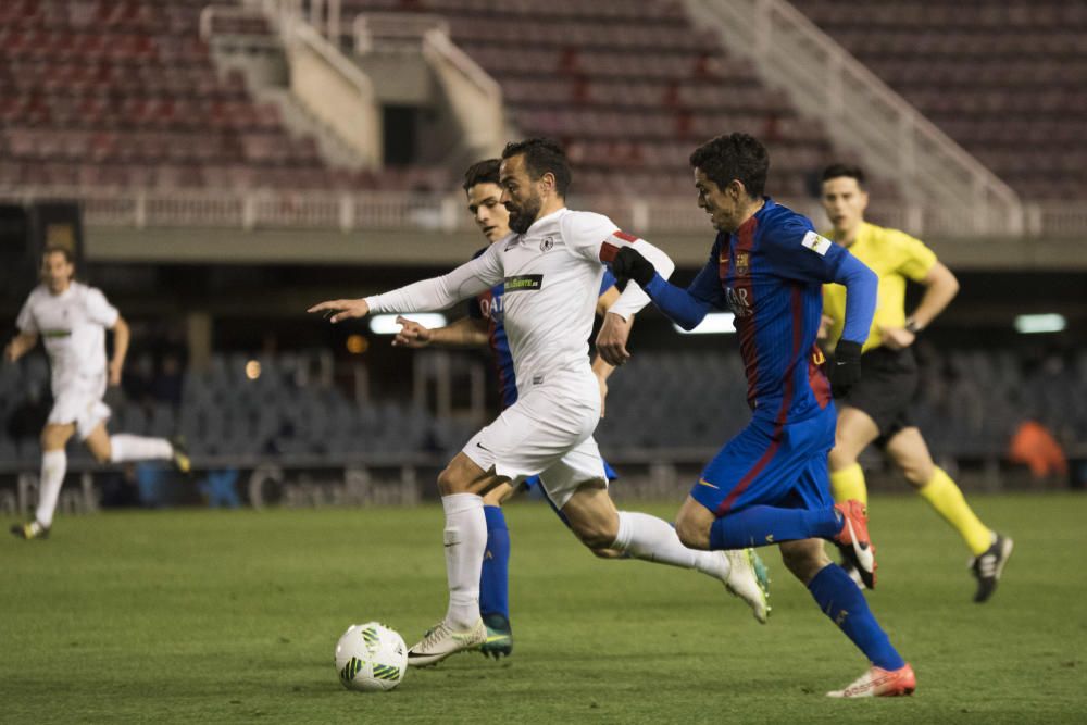 El Hércules se inmola ante el Barcelona B