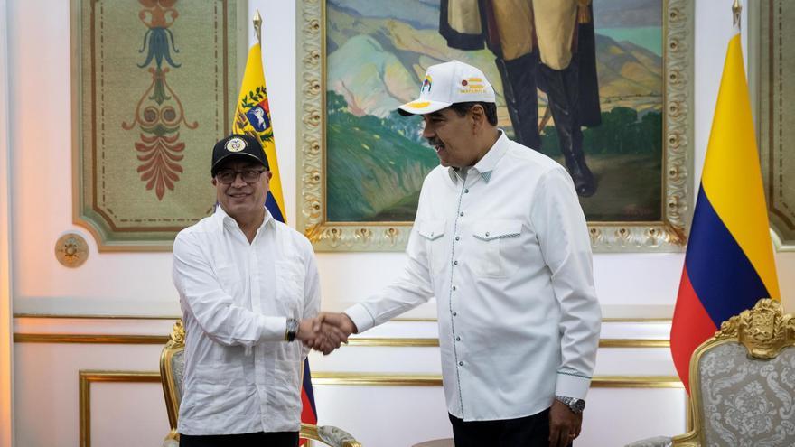 Petro y Maduro hacen las paces tras días de fricción por la cuestión electoral de Venezuela