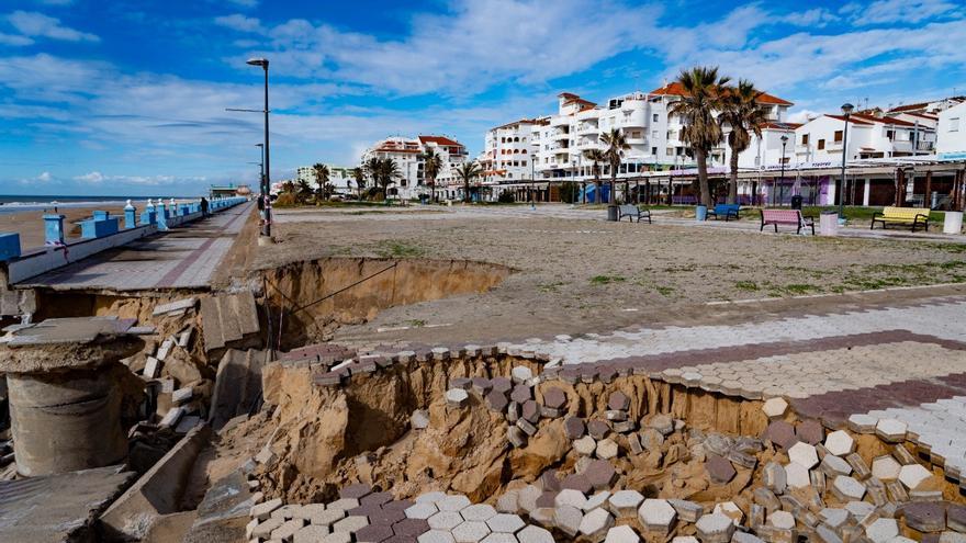 Paseo marítimo de Matalascañas (Huelva).