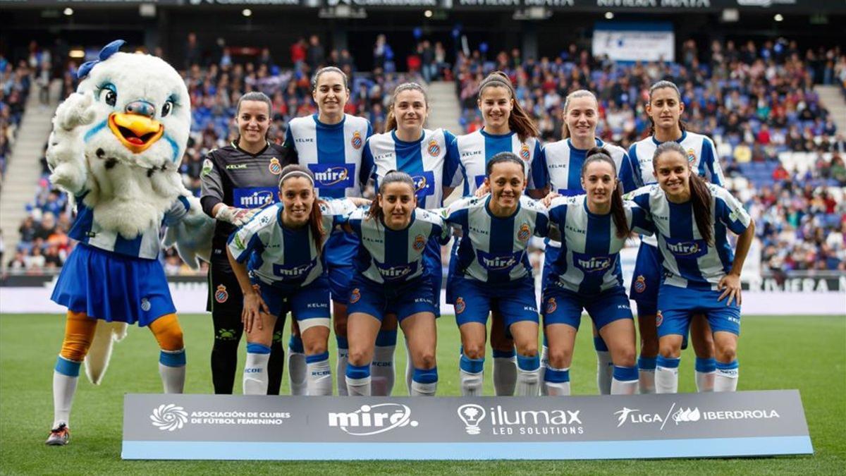 Partido entre el Espanyol y el Atlético en el RCDE Stadium