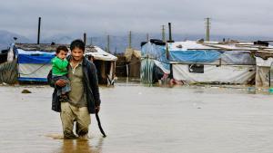 Los desastres climáticos obligan a mucha gente a marcharse de su casa