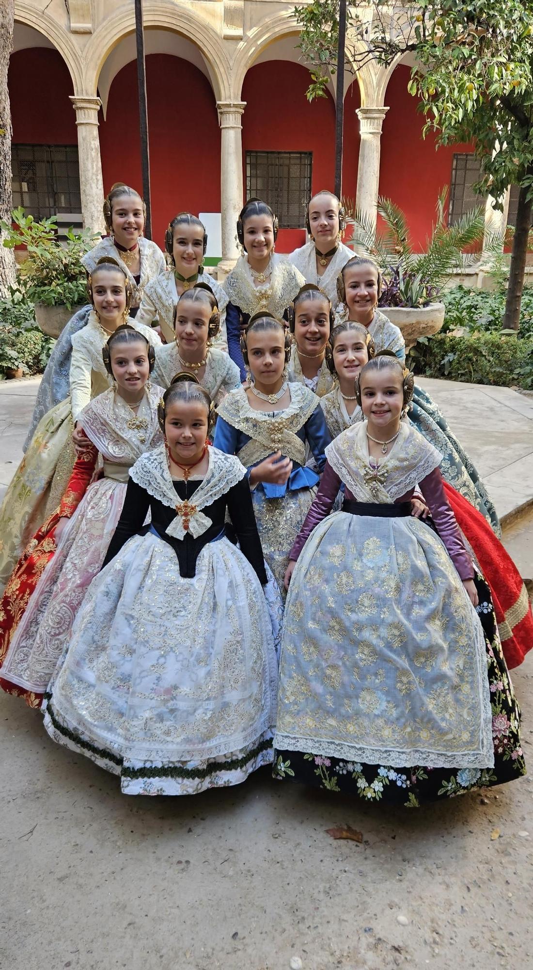 La fiesta de las fallas del Pilar-Sant Francesc con Marina y la corte infantil