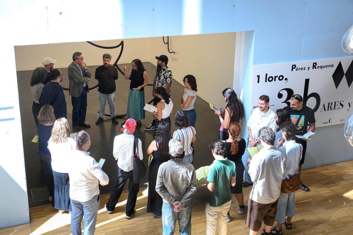 Otro momento de la presentación.