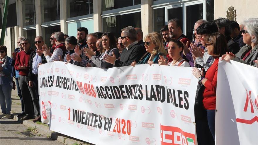 CCOO denuncia que los accidentes laborales no han descendido en Córdoba pese a la caída de la actividad