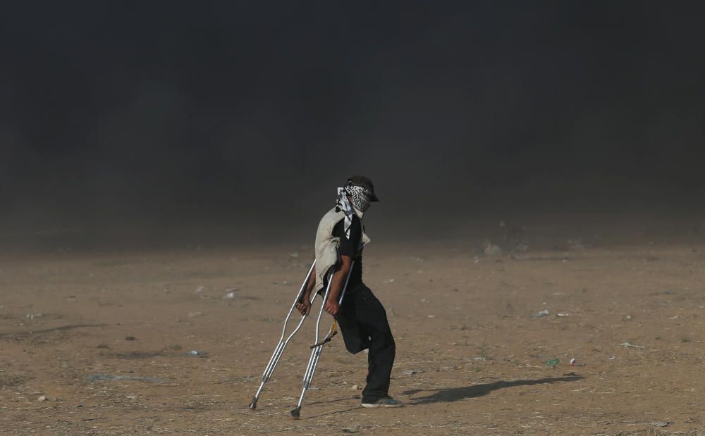 Imatges del conflicte de Gaza del 15 de maig