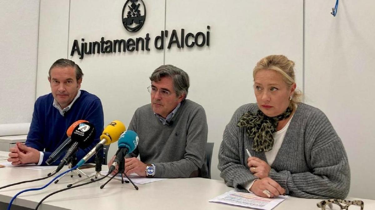 Presentación de las inversiones para Alcoy de la Generalitat por parte del PP