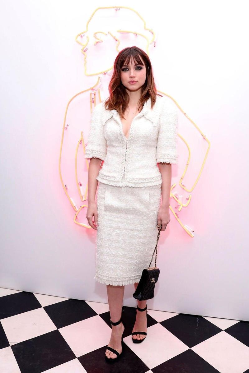 Ana de Armas en la apertura del Chanel Beauty House en L.A