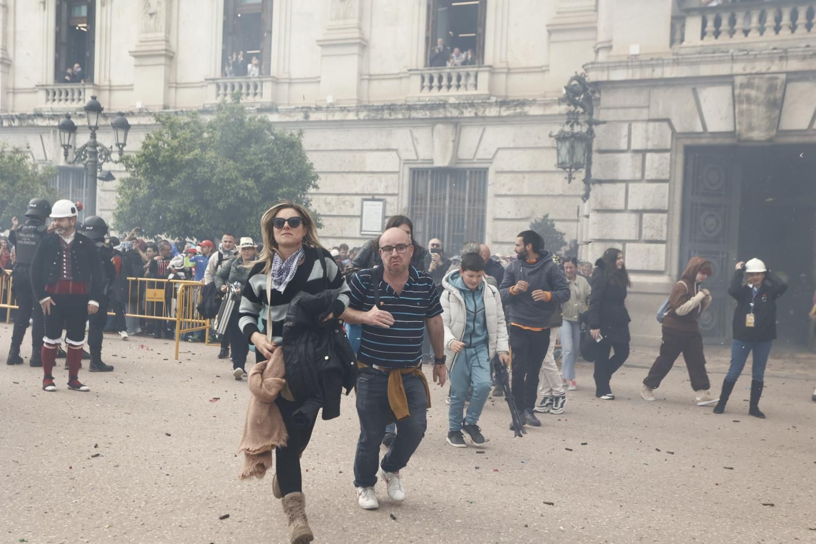 La mascletà del 19 de marzo, en imágenes