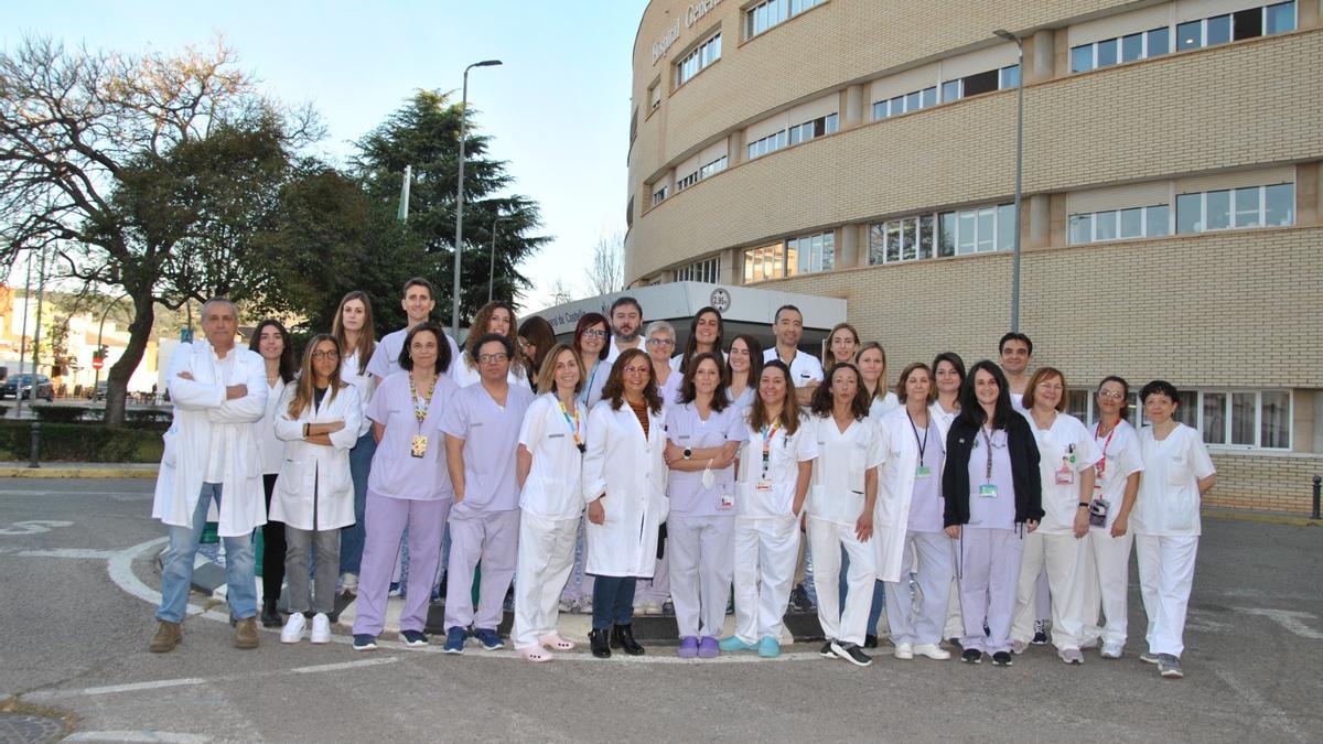 Imagen del equipo de trasplante renal del Hospital General de Castellón