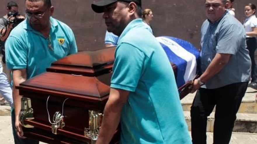 Funeral de l&#039;estudiant Álvaro Conrado