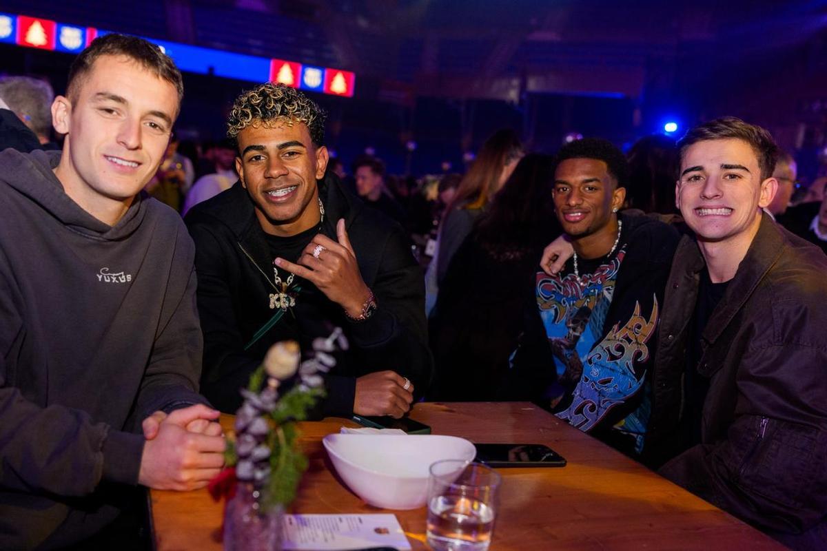 Las imágenes de la cena de Navidad del FC Barcelona