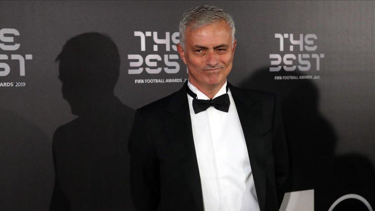 José Mourinho asisitió a la gala 'The Best'