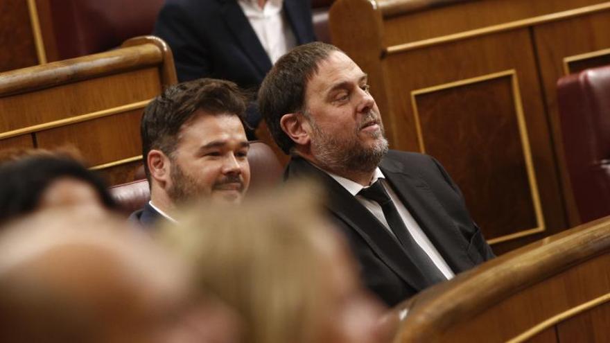 Oriol Junqueras al Congrés.