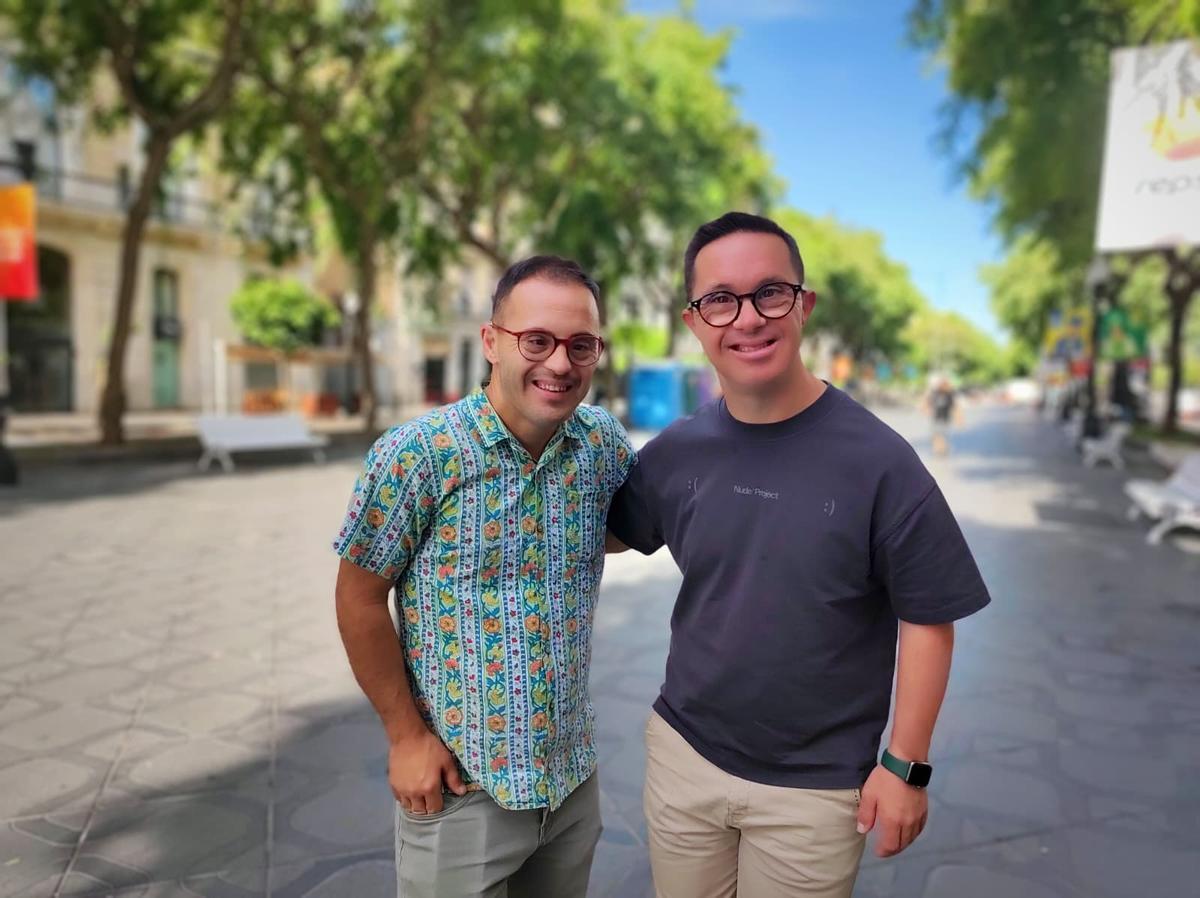 Álvaro Cano i Rubén Almazán, capitans del Nàstic Genuine i pregoners de Santa Tecla 2026 a Tarragona.