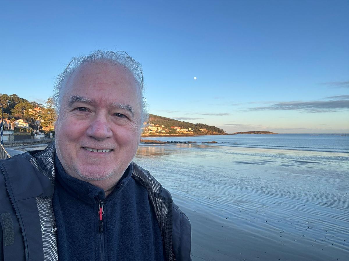 Faustino Núñez, en Nigrán.