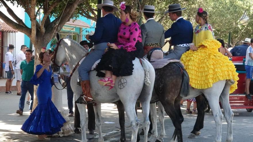 Caballo en la Feria de Málaga