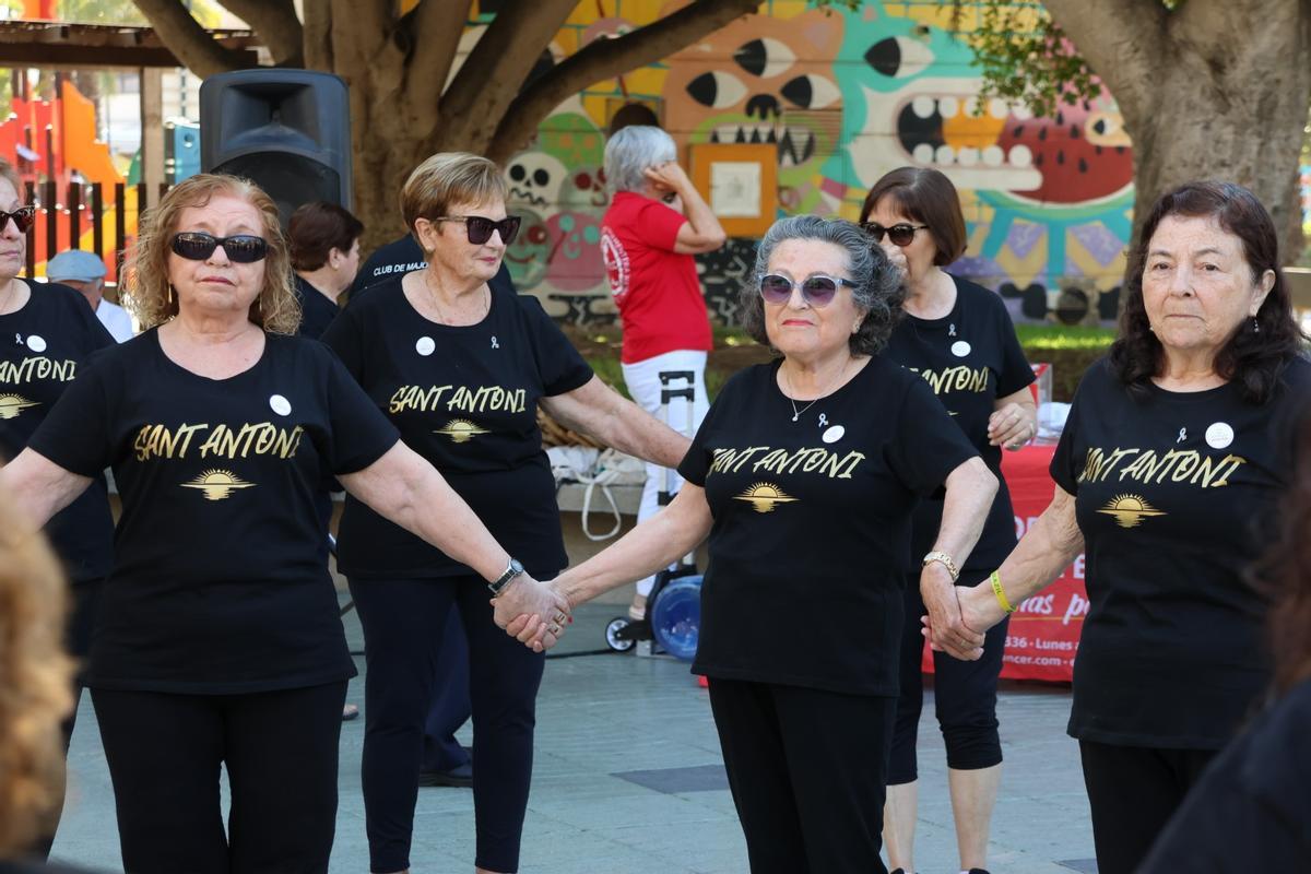 Todas las imágenes del Día Mundial sin Tabaco en Sant Antoni.