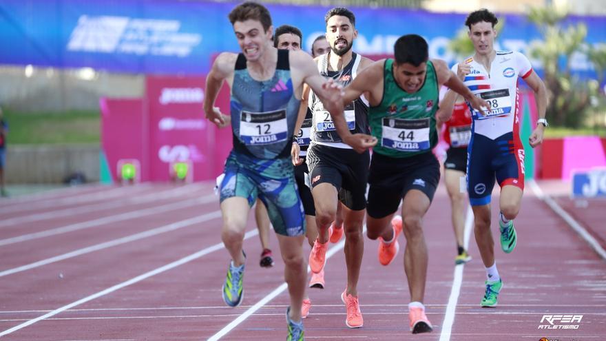 Mariano García, cuarto en una final de 800 de gran nivel