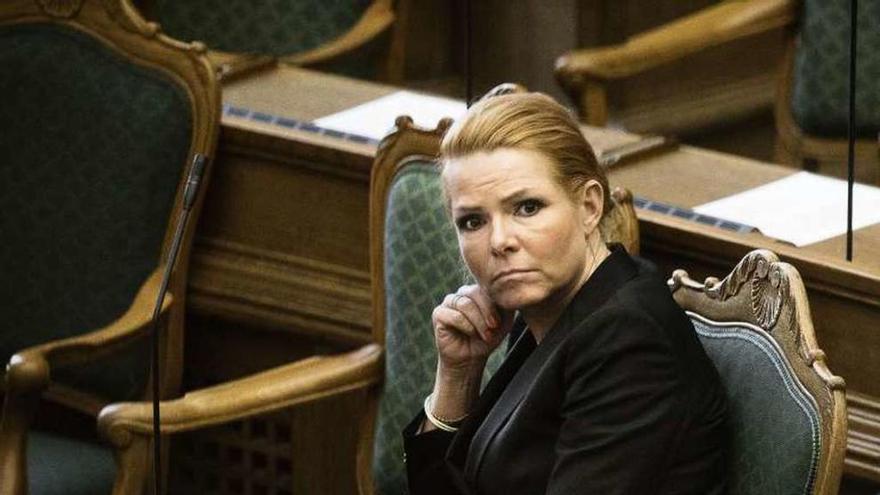La ministra de Interior e Inmigración, Inger Stojberg.  // Reuters