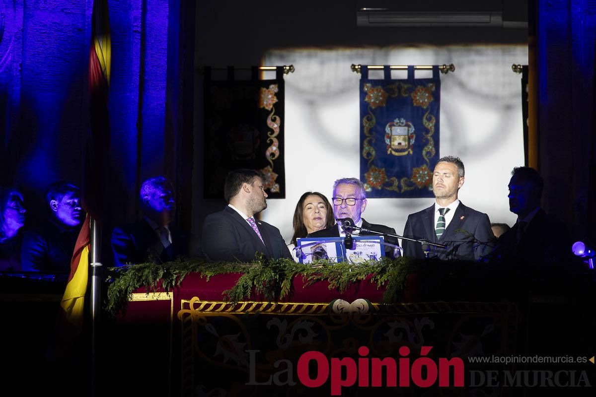 Pregón de Fiestas en Caravaca