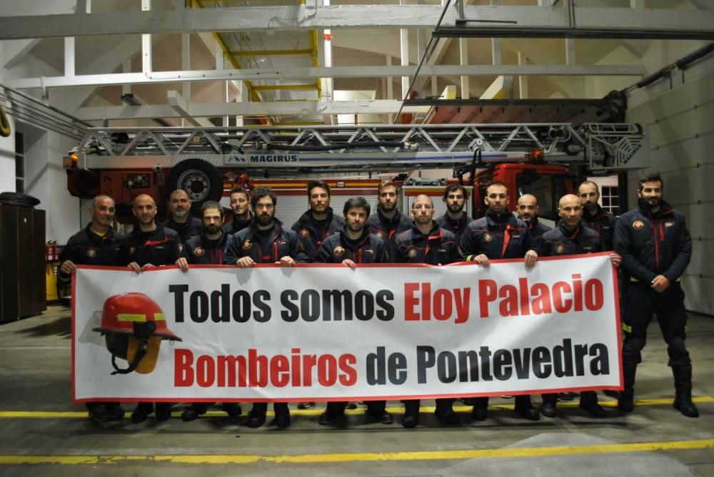 Manifestaciones de bomberos por toda España