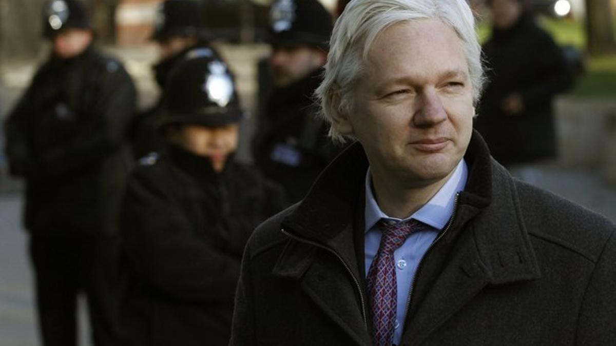 Julian Assange, en febrero del 2012.