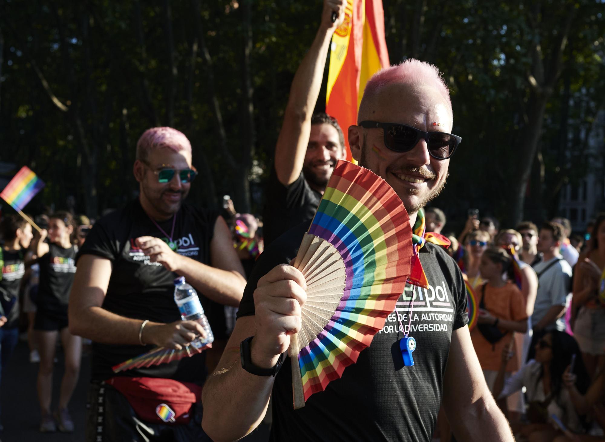 Manifestación del Orgullo 2022 en Madrid