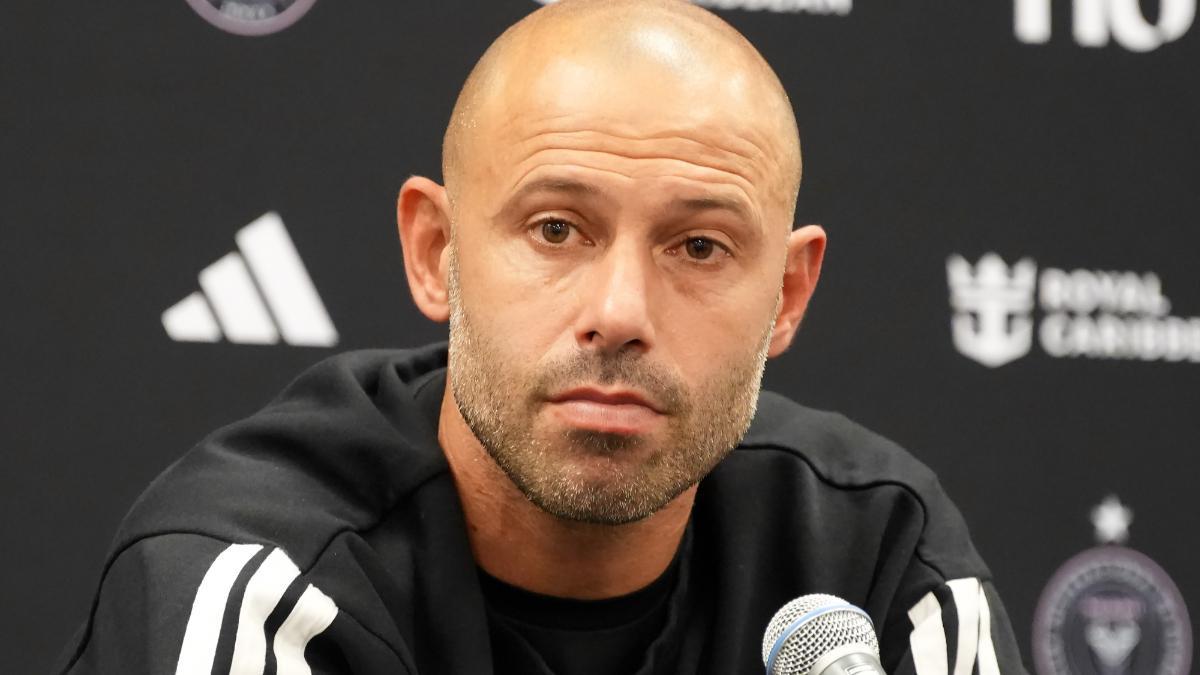 Javier Mascherano, técnico del Inter Miami